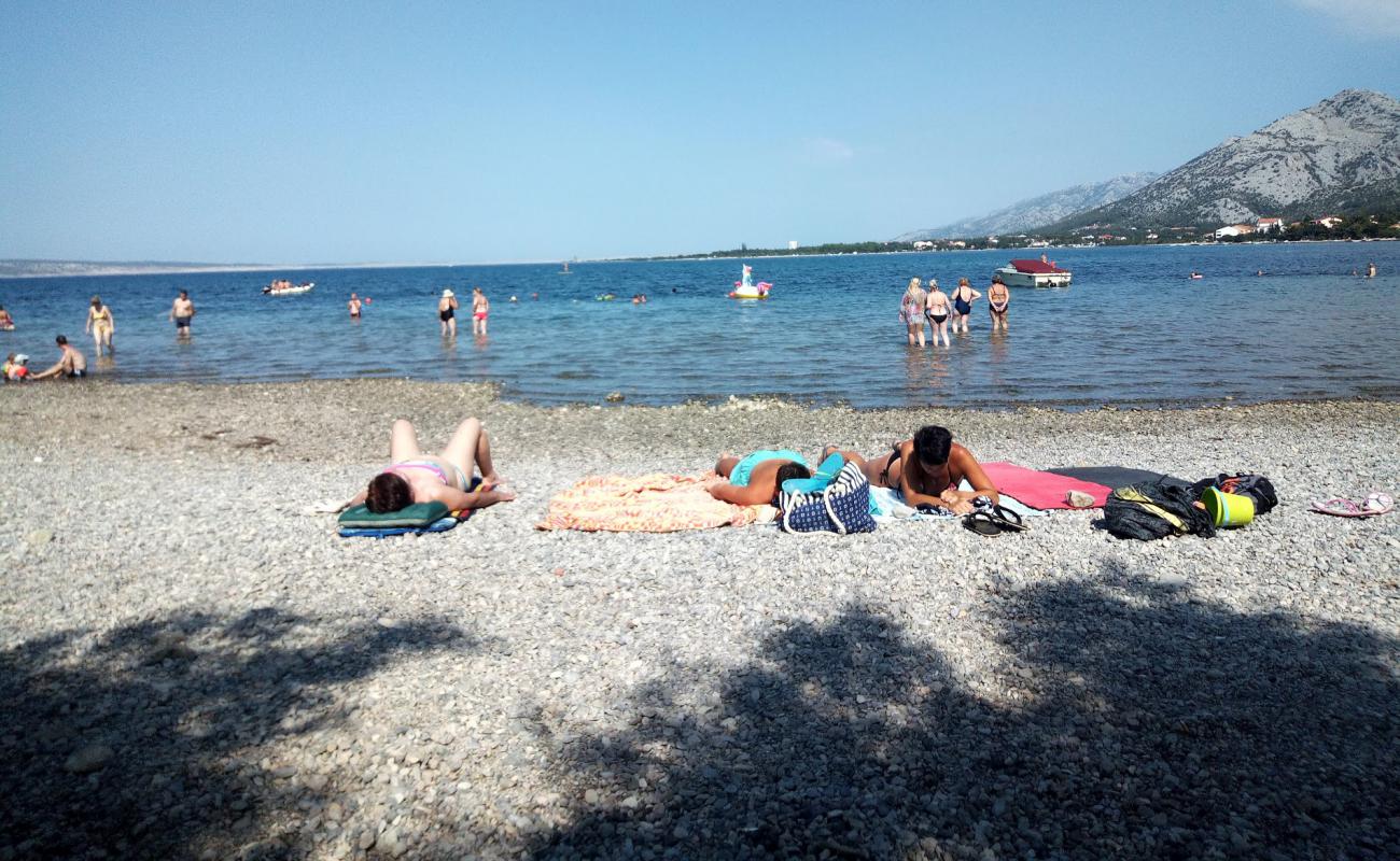 Photo de Opcina Starigrad avec caillou fin clair de surface