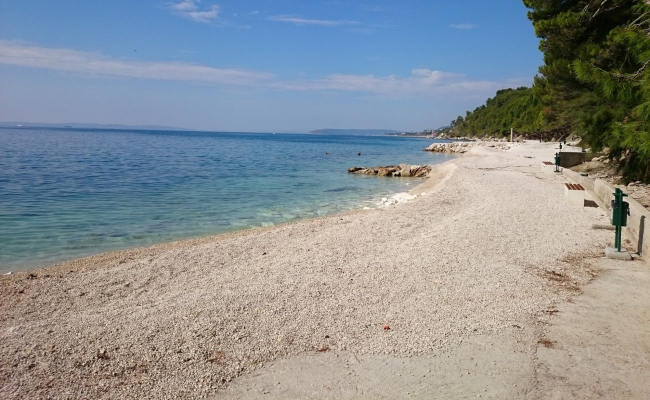 Photo de Plage de Stobrec Jug avec caillou clair de surface