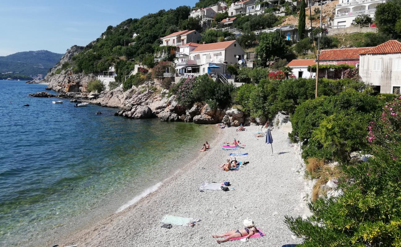 Photo de Vrbica beach avec caillou clair de surface