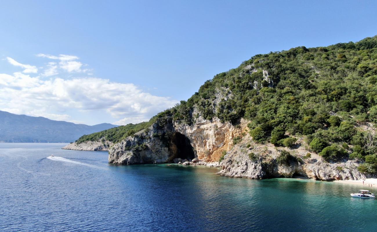 Photo de Filozici beach avec galets blancs de surface