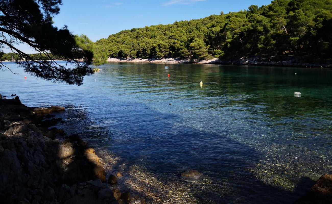 Photo de Mali Losinj II avec galets beige de surface