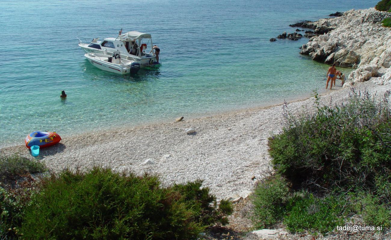 Photo de Zal beach avec caillou blanc de surface