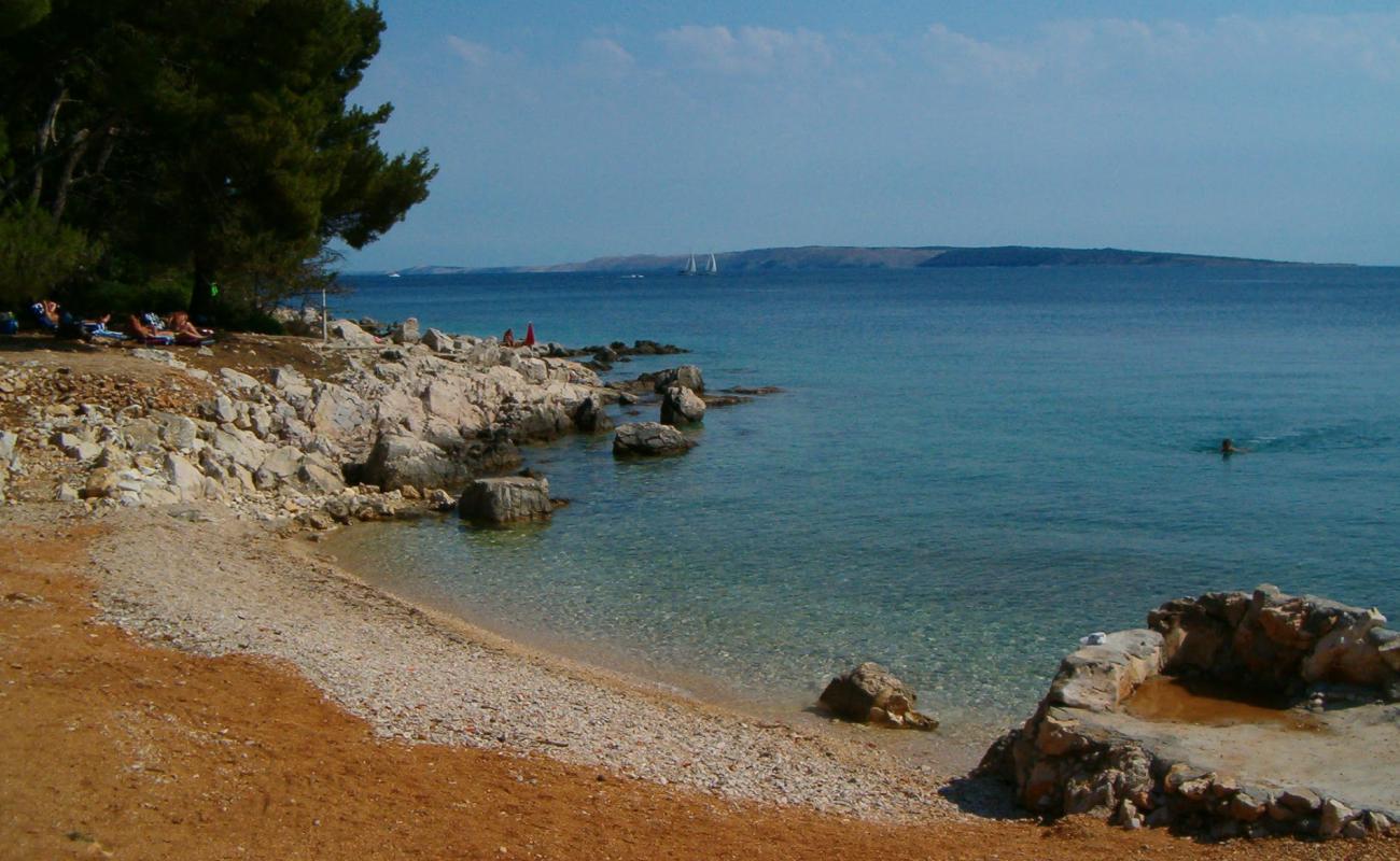 Photo de Kandarola beach avec caillou blanc de surface