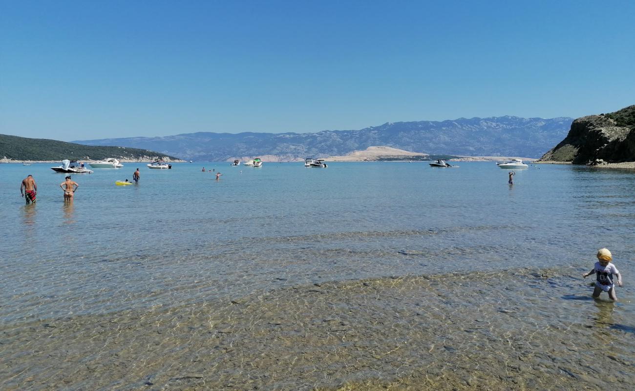 Photo de Podsilo beach avec sable lumineux de surface