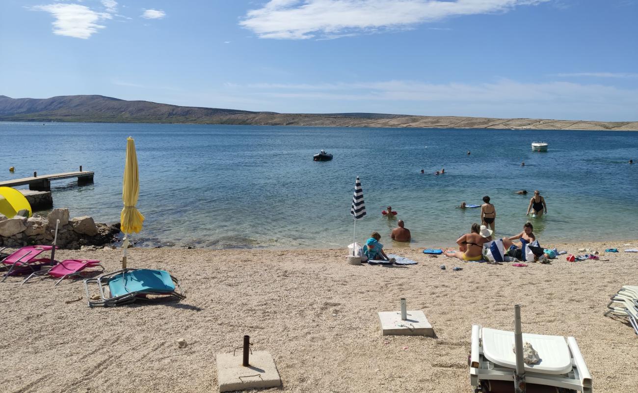 Photo de Vidalici beach avec caillou fin clair de surface