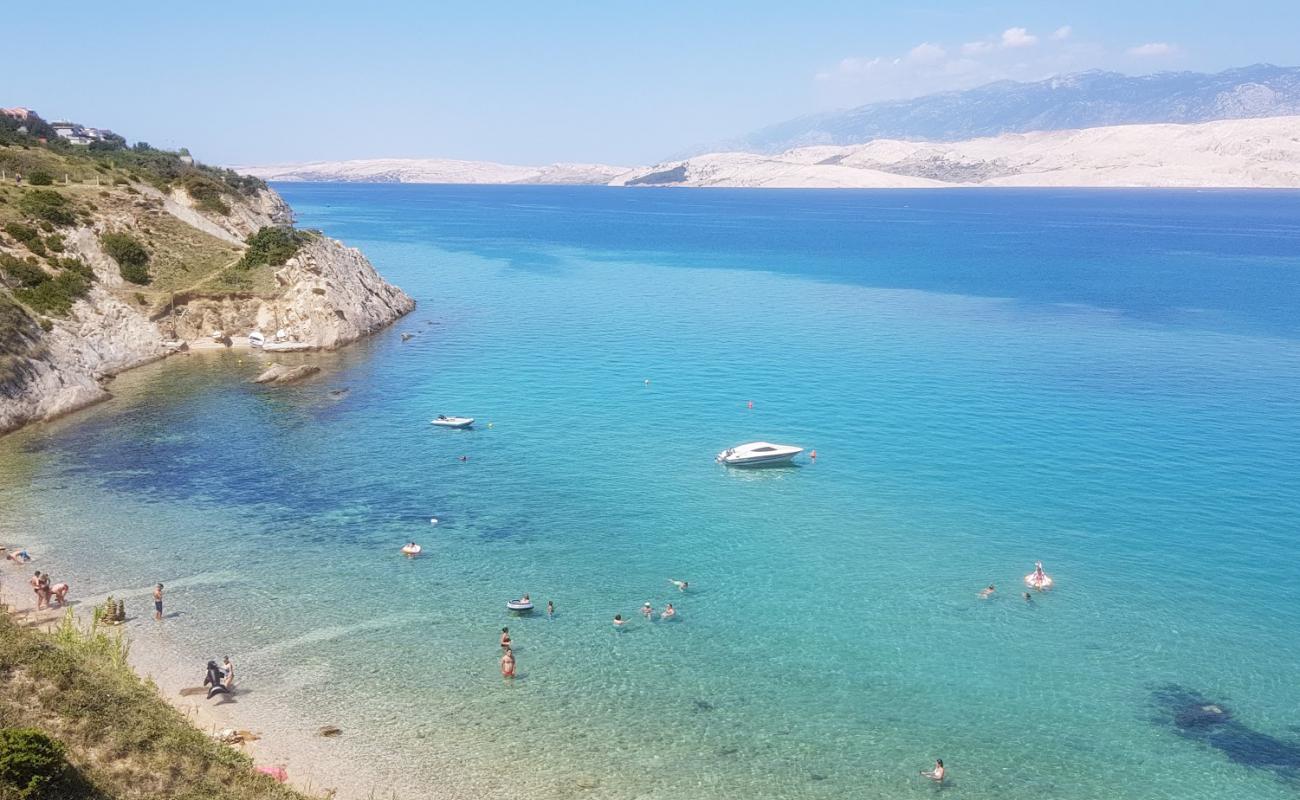 Photo de Kozlinjak beach avec caillou fin clair de surface