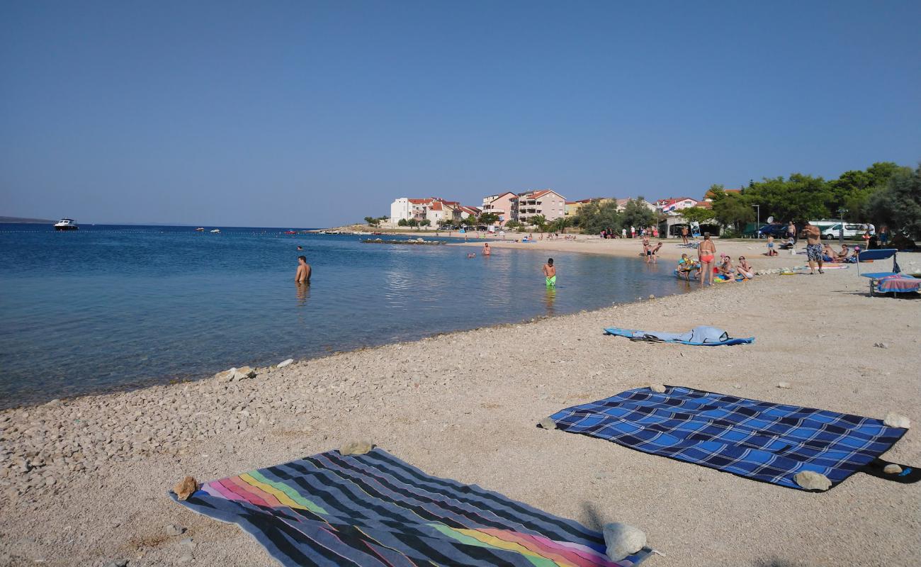 Photo de Dubrovnik small beach avec caillou clair de surface