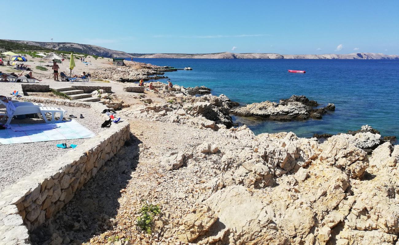 Photo de Jadra beach avec caillou gris de surface