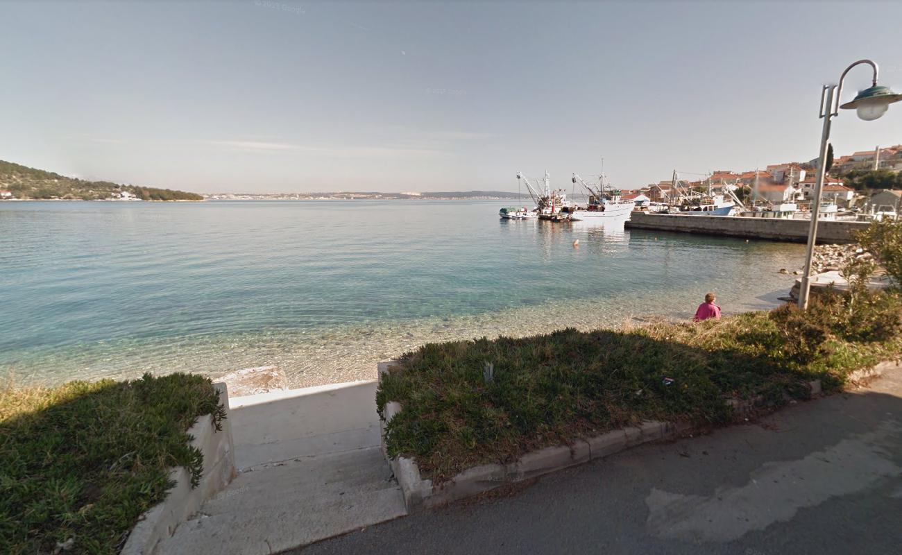 Photo de Croatia beach avec plage sans baie