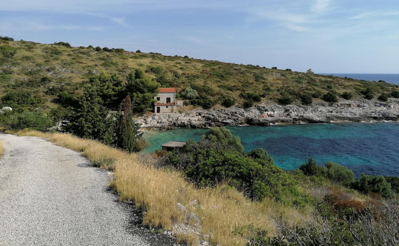 Photo de Dugi beach avec caillou blanc de surface