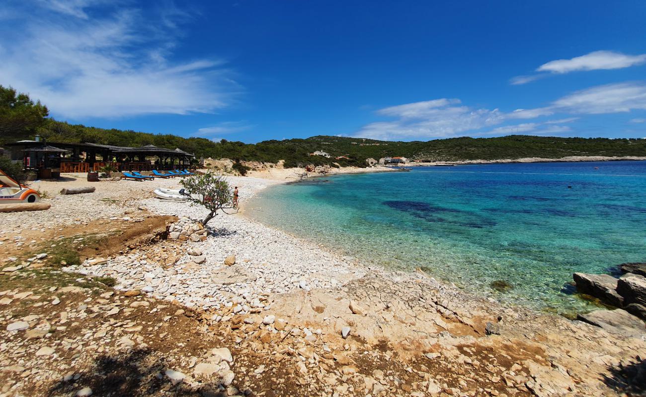 Photo de Teplus beach avec caillou clair de surface