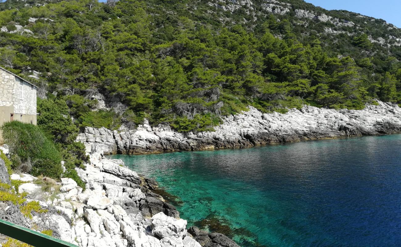 Photo de Barje beach avec roches de surface