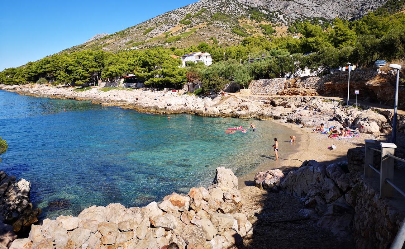 Photo de Stela beach avec caillou clair de surface