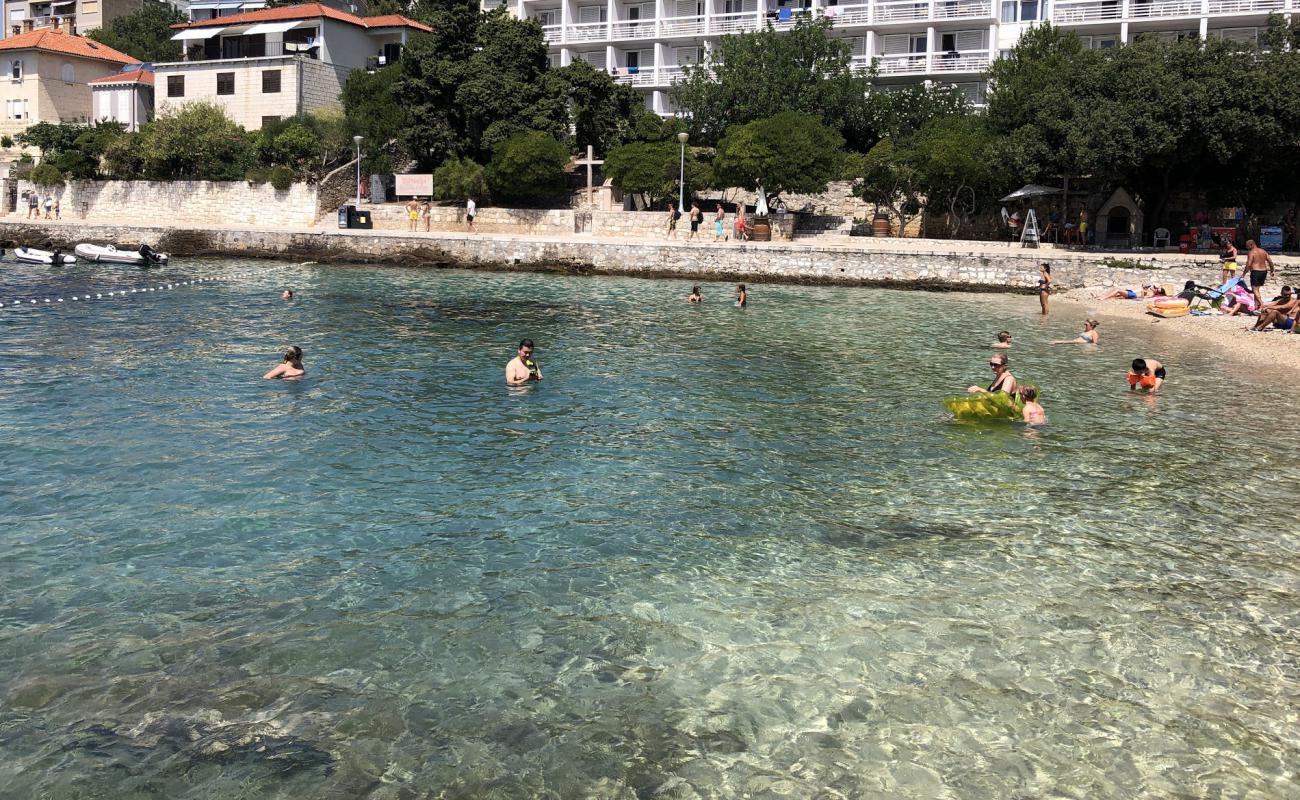 Photo de Lusica beach avec caillou clair de surface