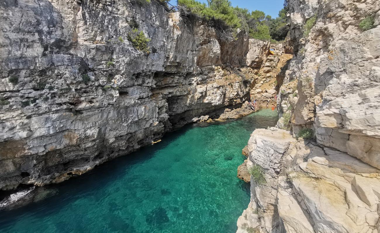 Photo de Verudela Canyon avec roches de surface