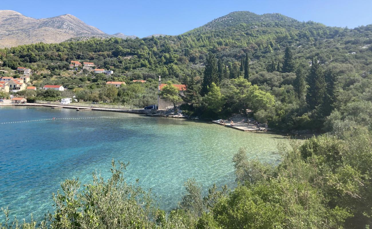 Photo de Beach Banja avec roches de surface