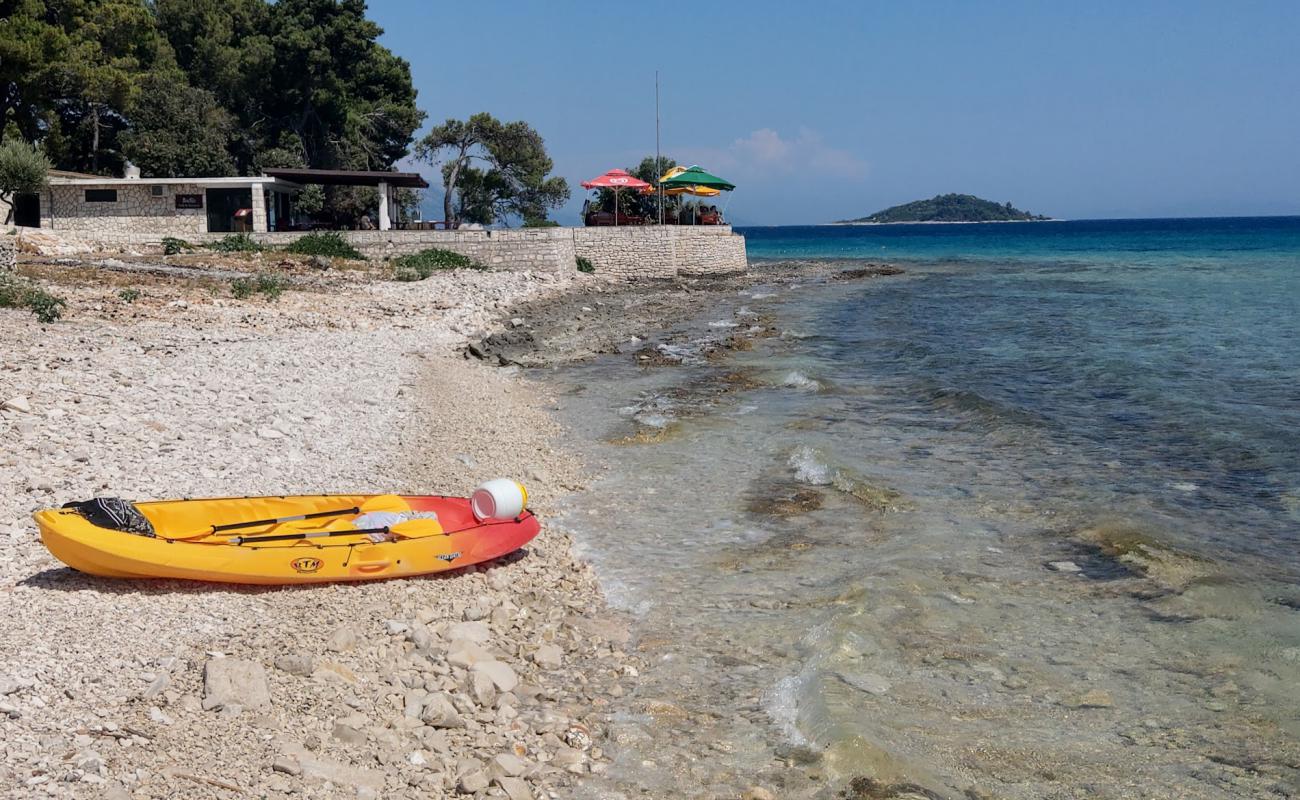 Photo de Badija Beach avec roches de surface