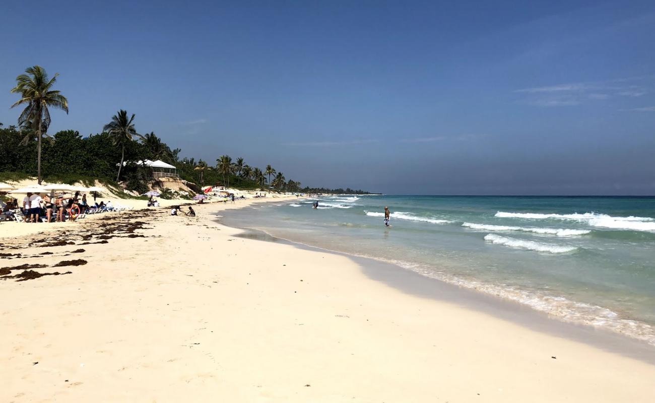 Photo de Playa St.Maria del Mar avec sable beige fin de surface