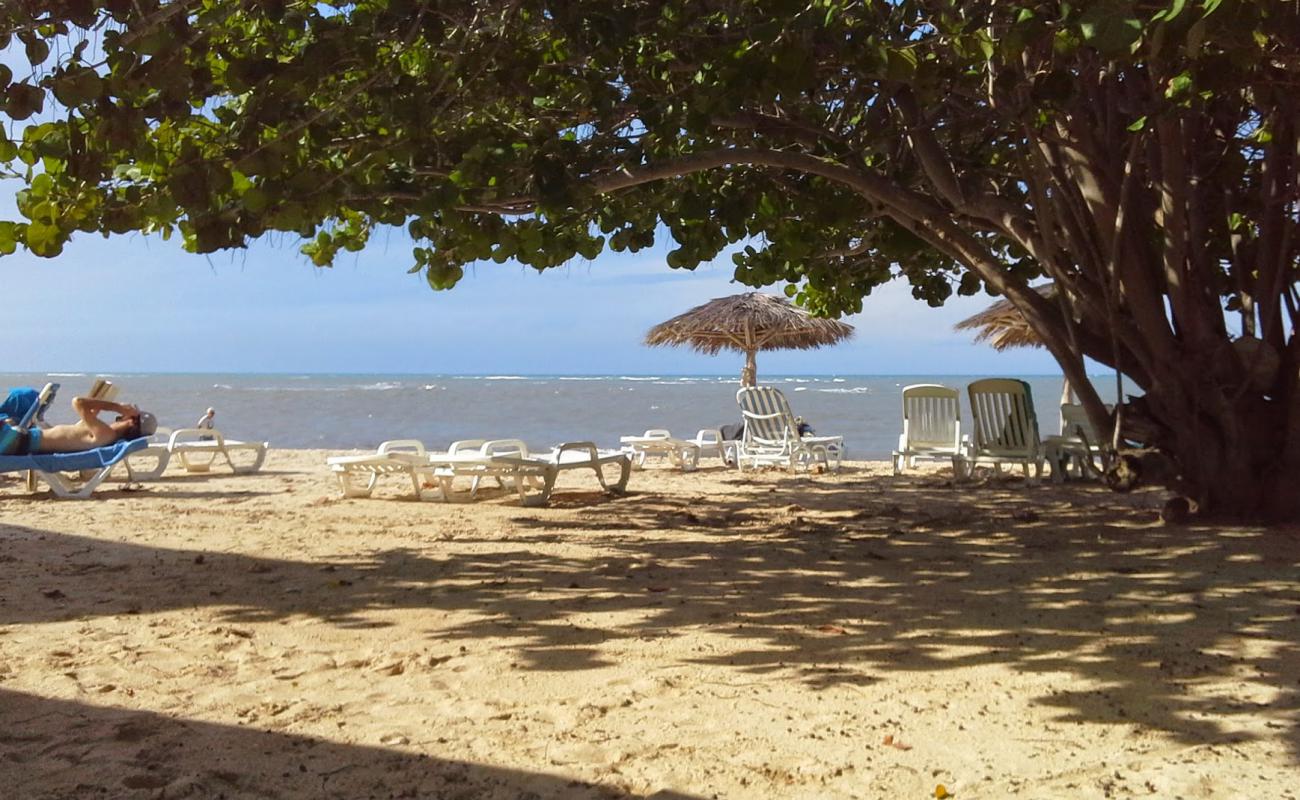 Photo de Jibacoa resort avec sable fin et lumineux de surface