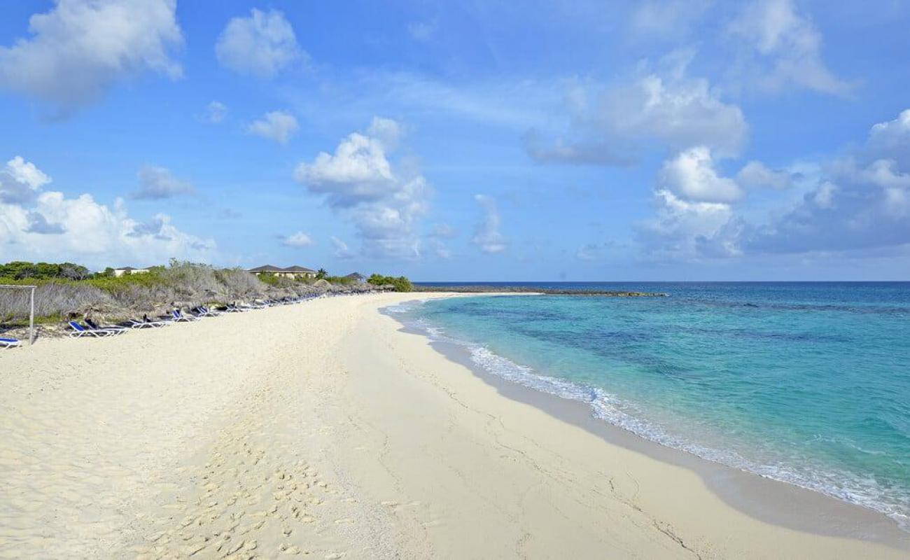 Photo de Plage de Melia Buenavista avec sable beige fin de surface