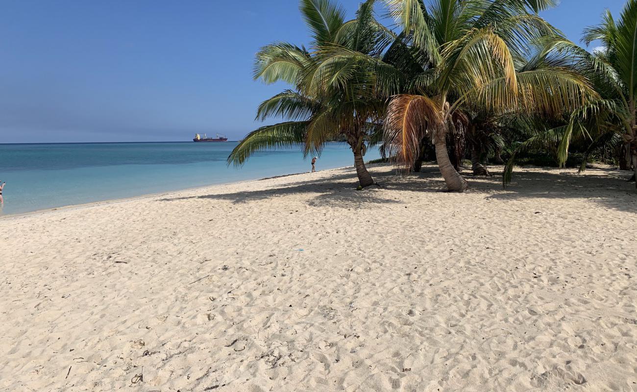 Photo de Playa Santa Lucia avec sable lumineux de surface