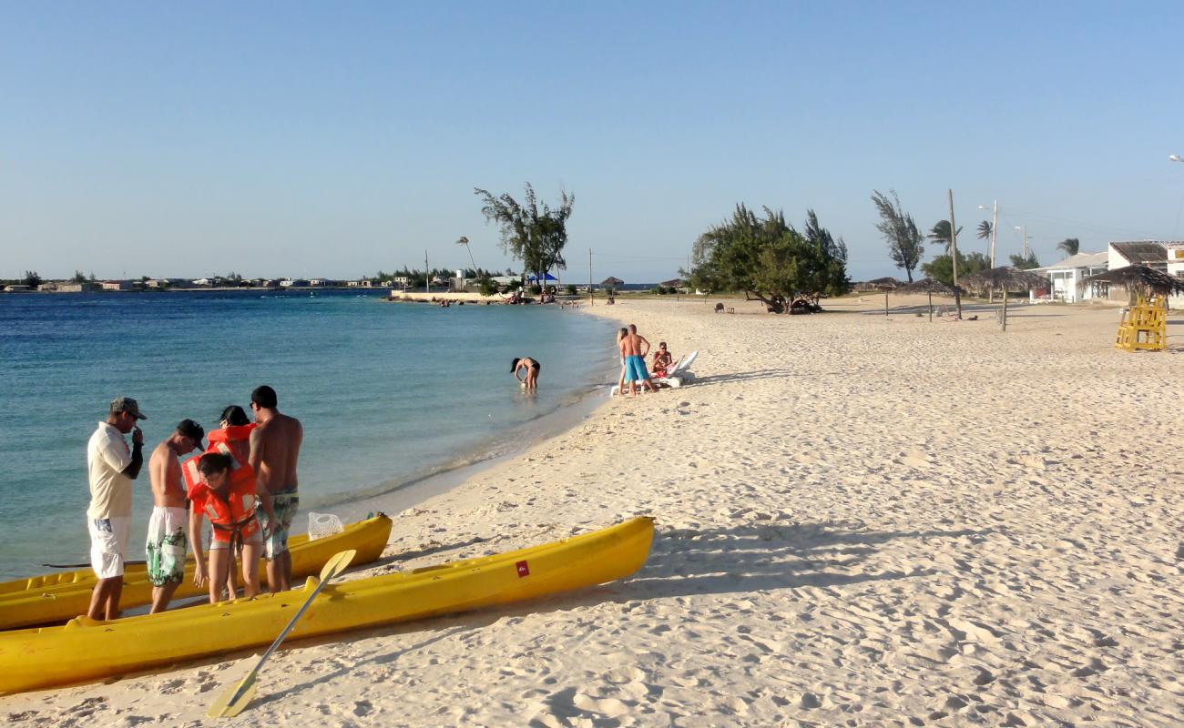 Photo de La boca beach avec sable beige de surface