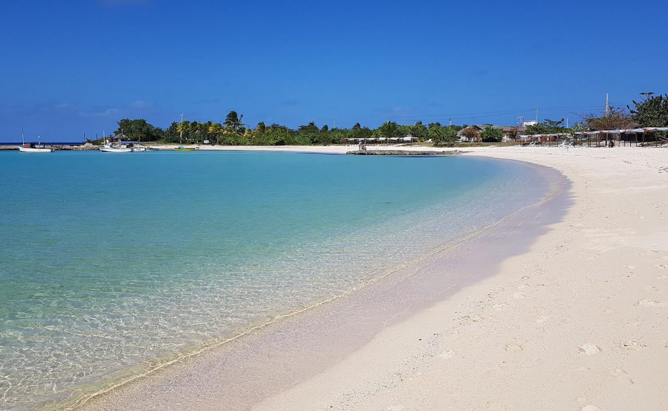 Photo de La Herradura avec sable beige fin de surface