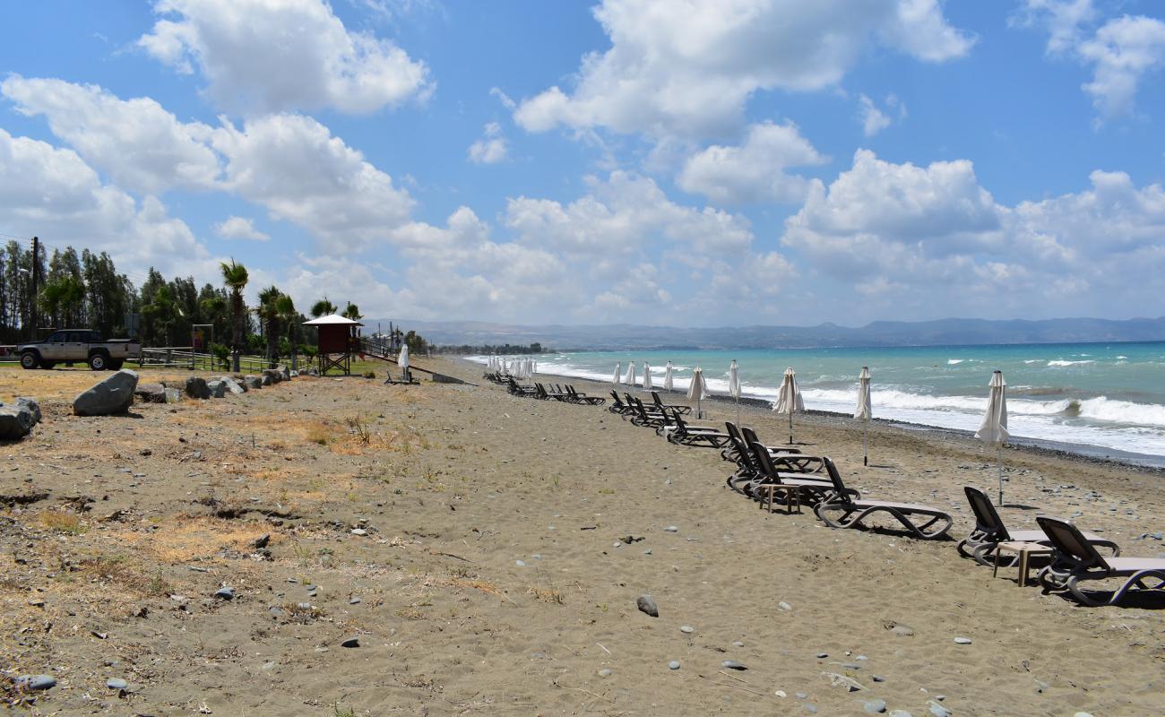 Photo de Argaka beach avec sable lumineux de surface