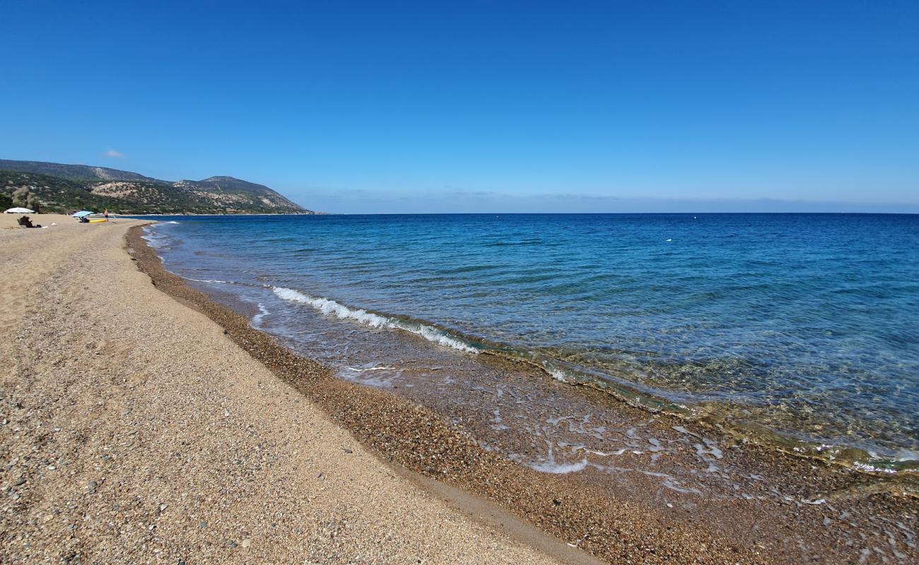 Photo de Anassa beach avec caillou fin clair de surface