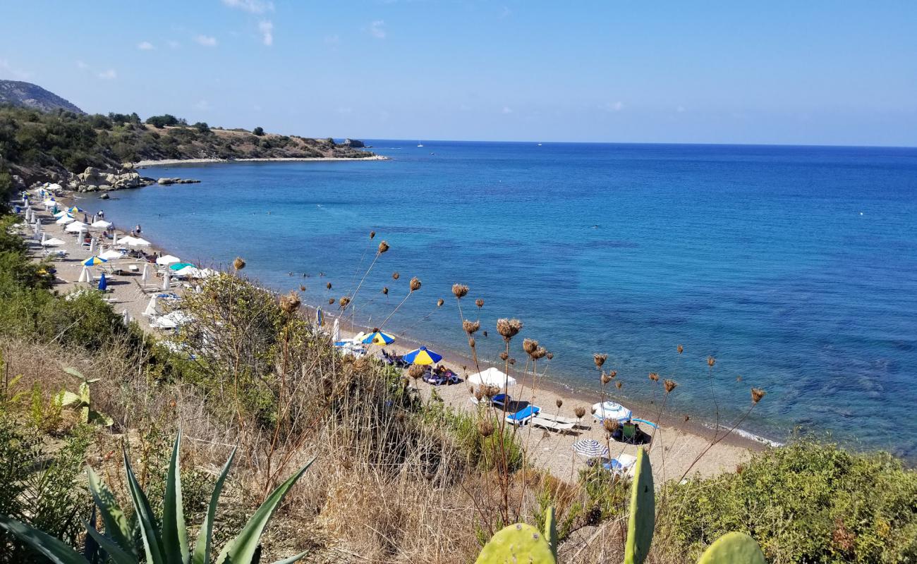 Photo de Ttakka beach avec caillou fin clair de surface