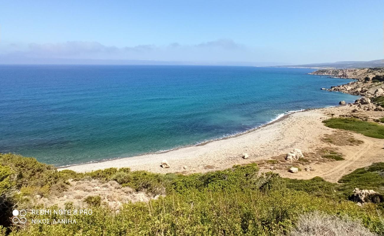 Photo de South akamas beach avec terrain rocheux de surface
