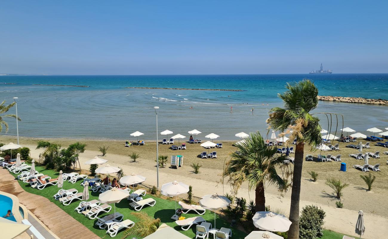 Photo de Alamo Beach avec sable gris de surface