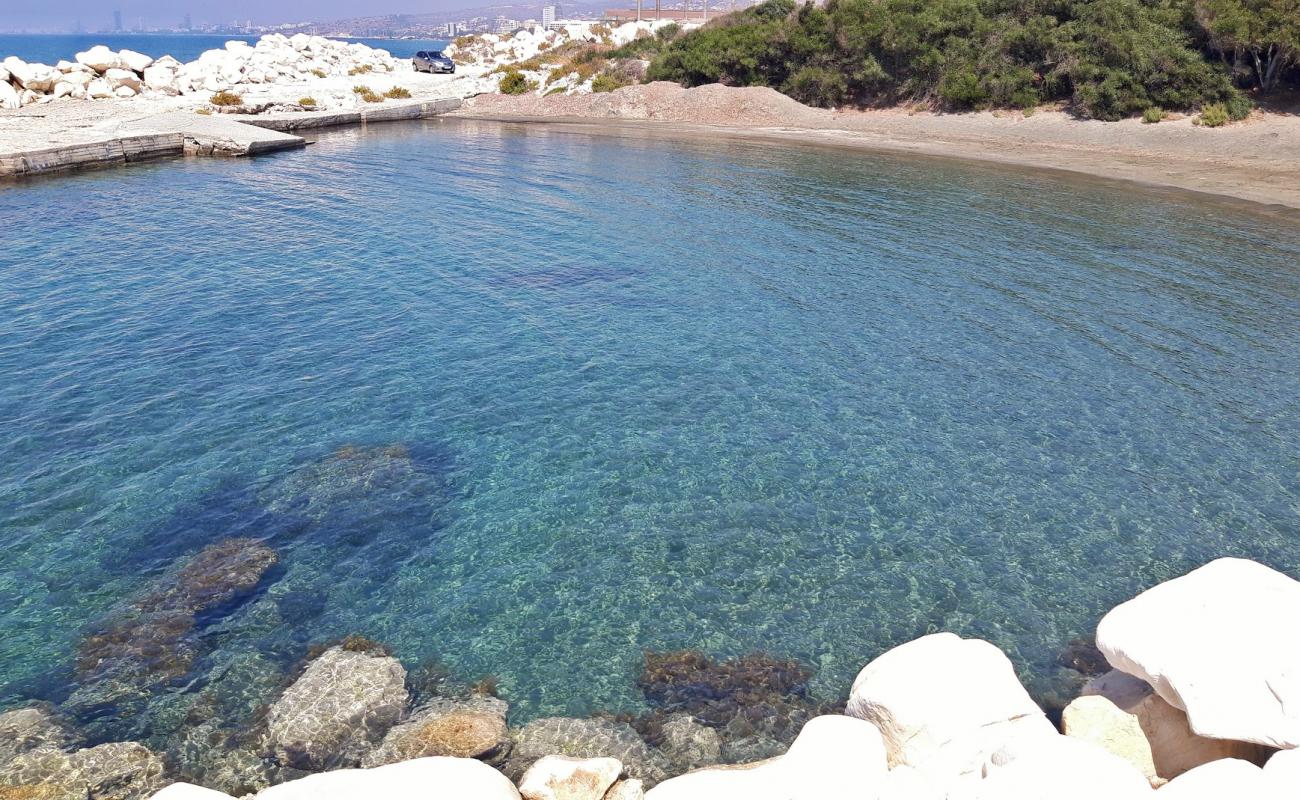 Photo de Svenja Beach avec sable gris de surface