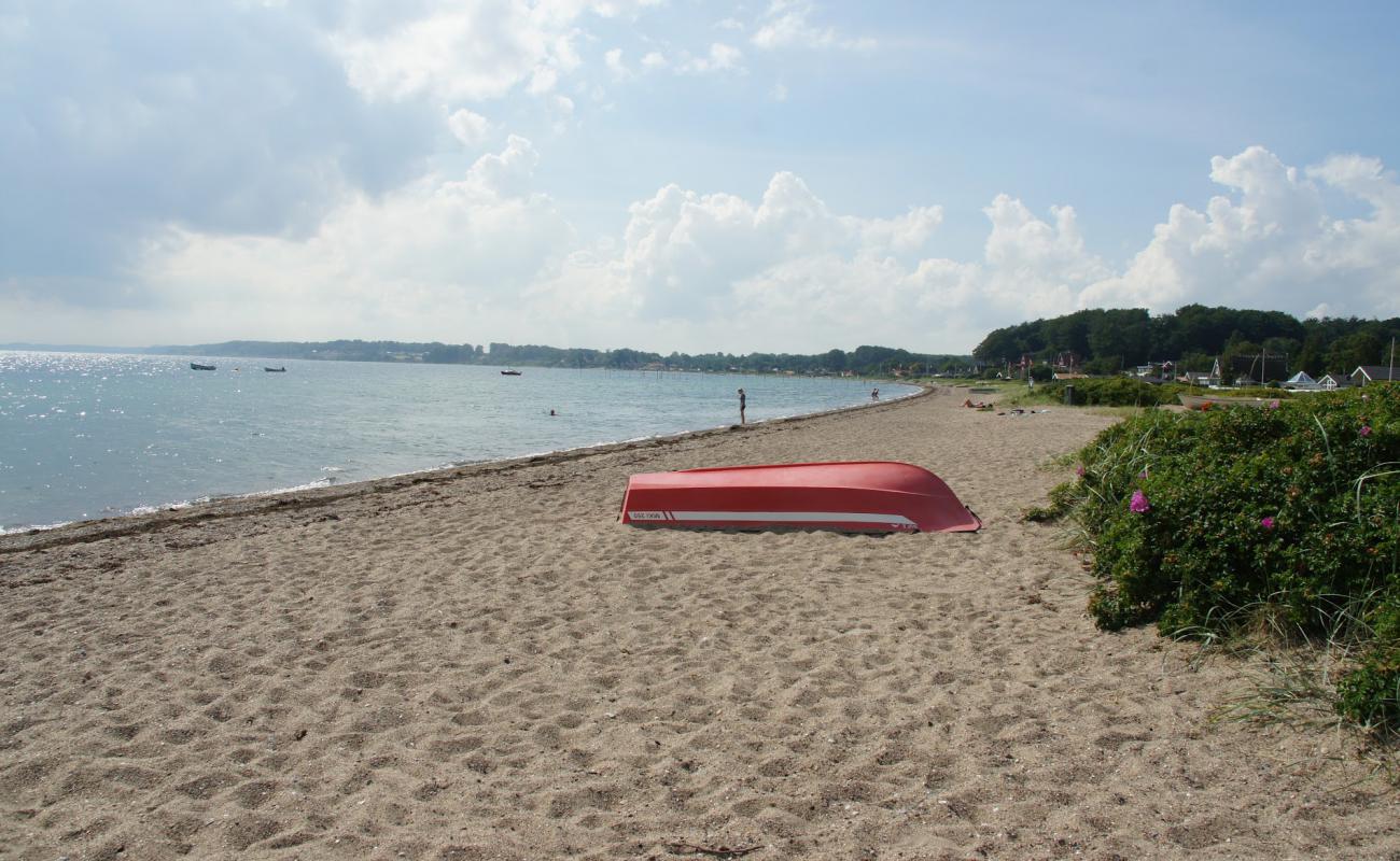 Photo de Hejsager Beach avec sable lumineux de surface