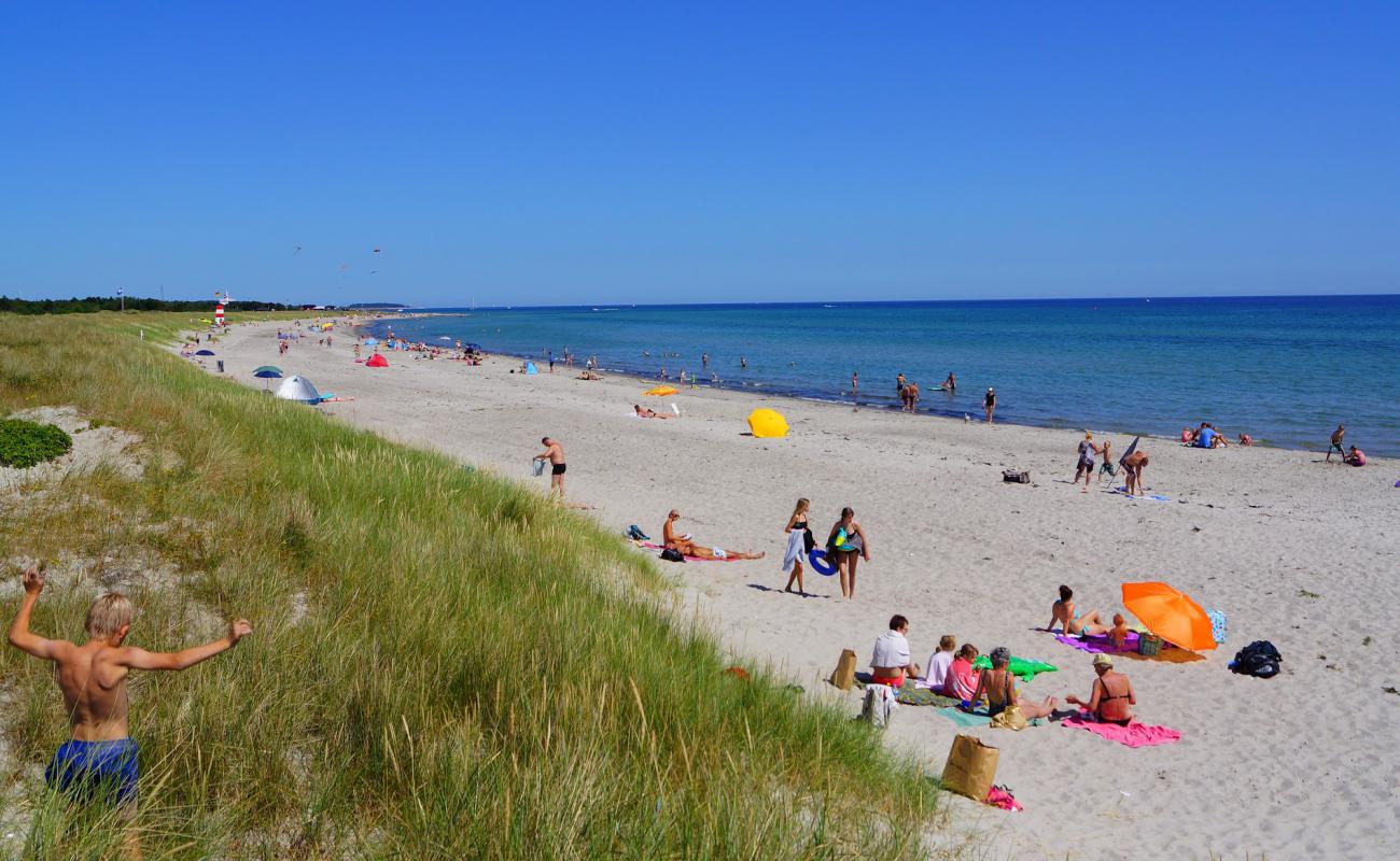 Photo de Grenaa Beach avec sable beige de surface