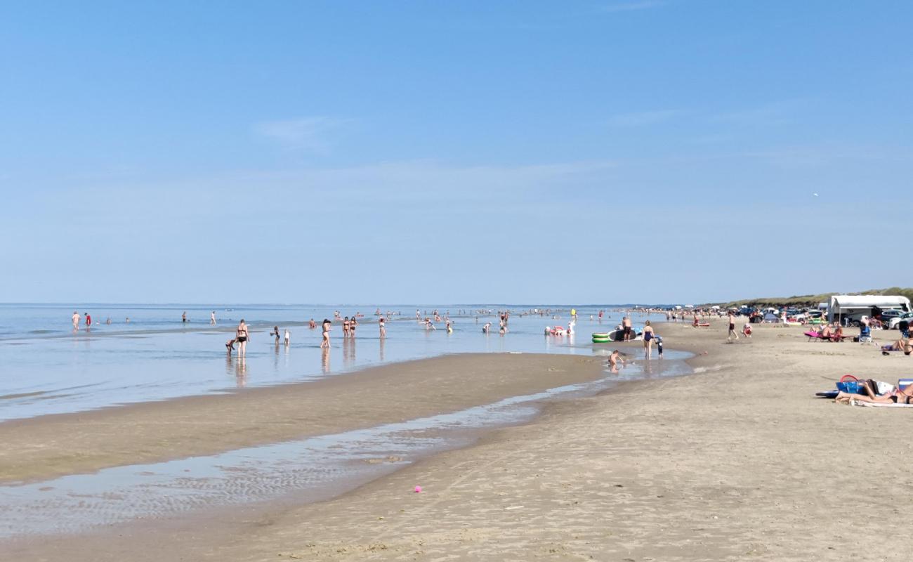 Photo de Kjul Beach avec sable lumineux de surface