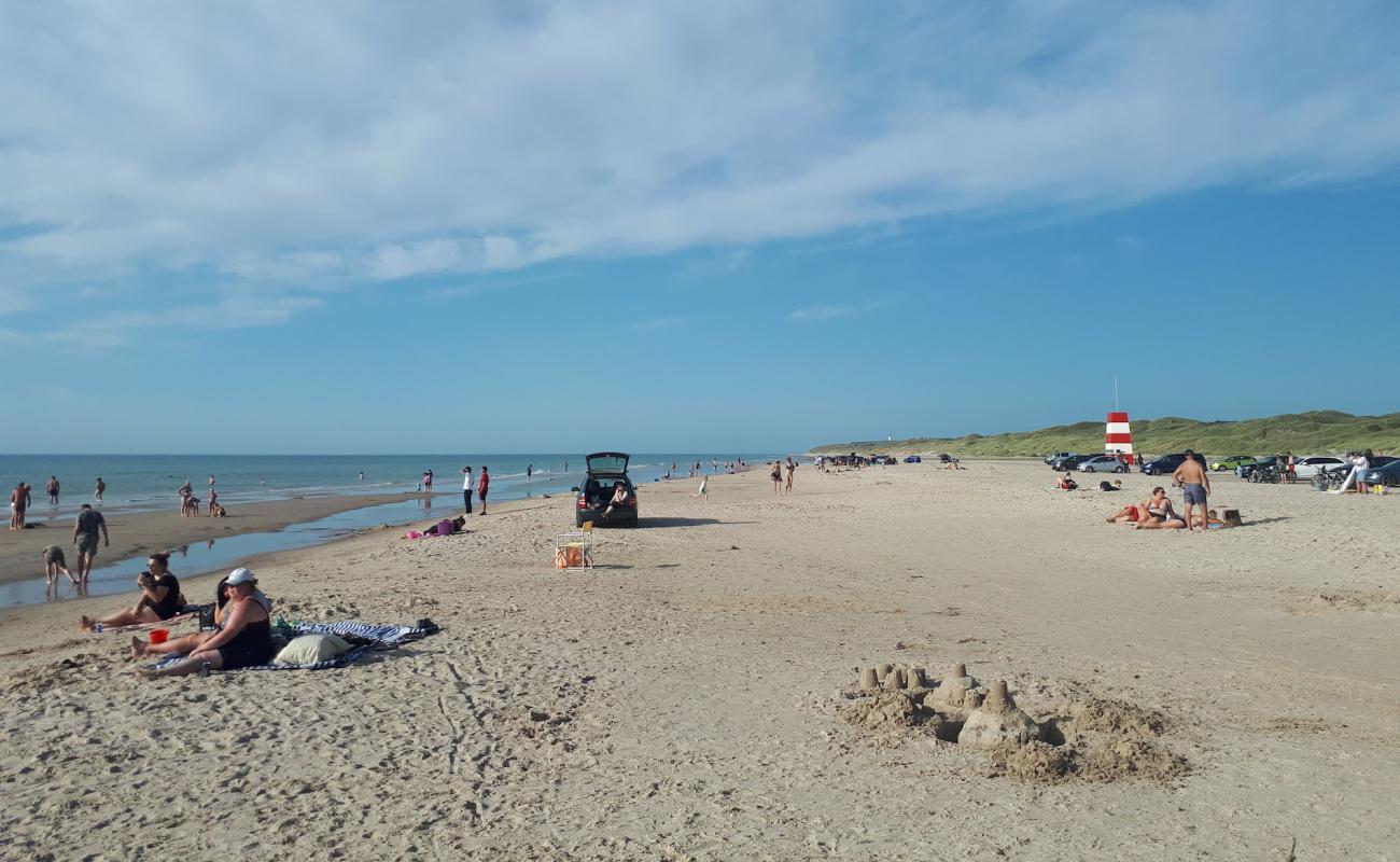 Photo de Tornby Beach avec sable lumineux de surface