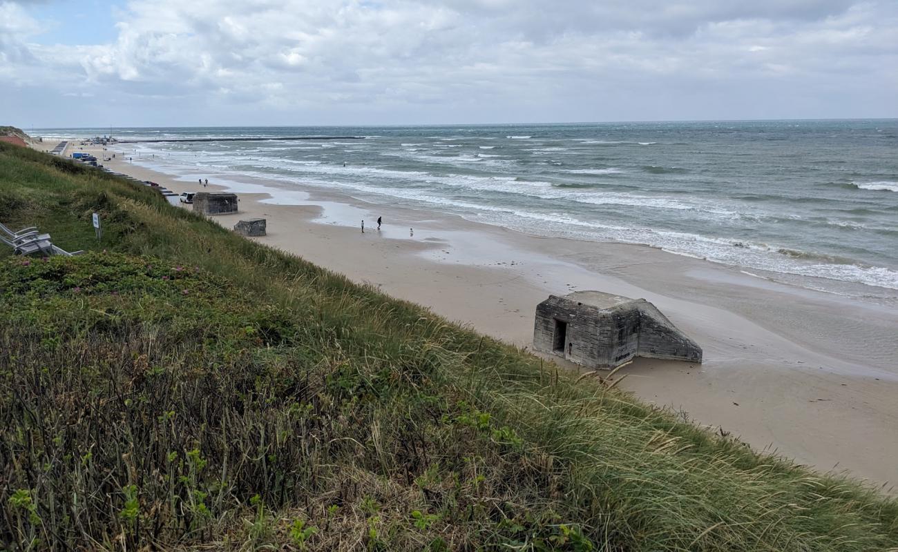 Photo de Lokken Beach avec sable lumineux de surface