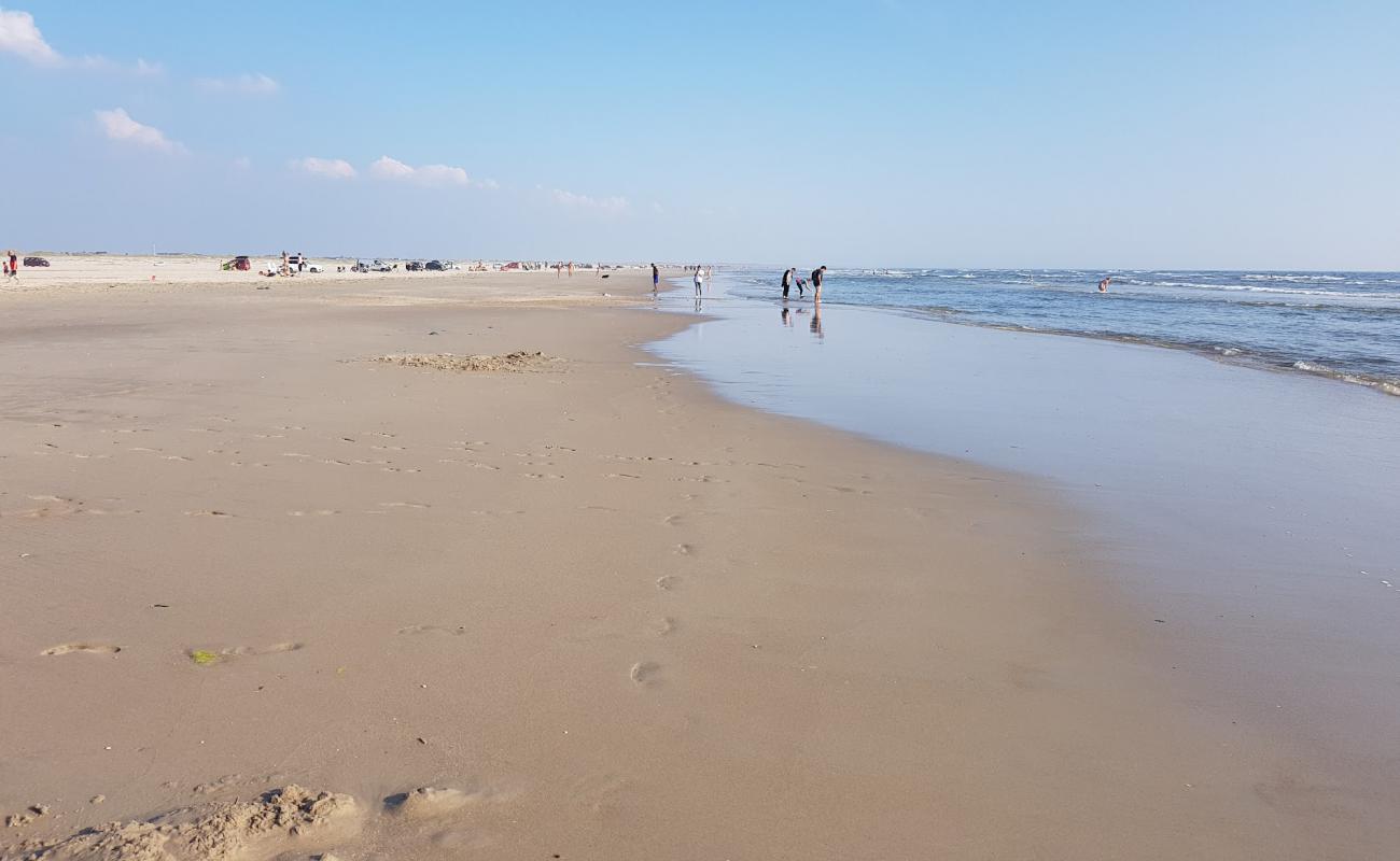 Photo de Fanoe Bad Beach avec sable lumineux de surface