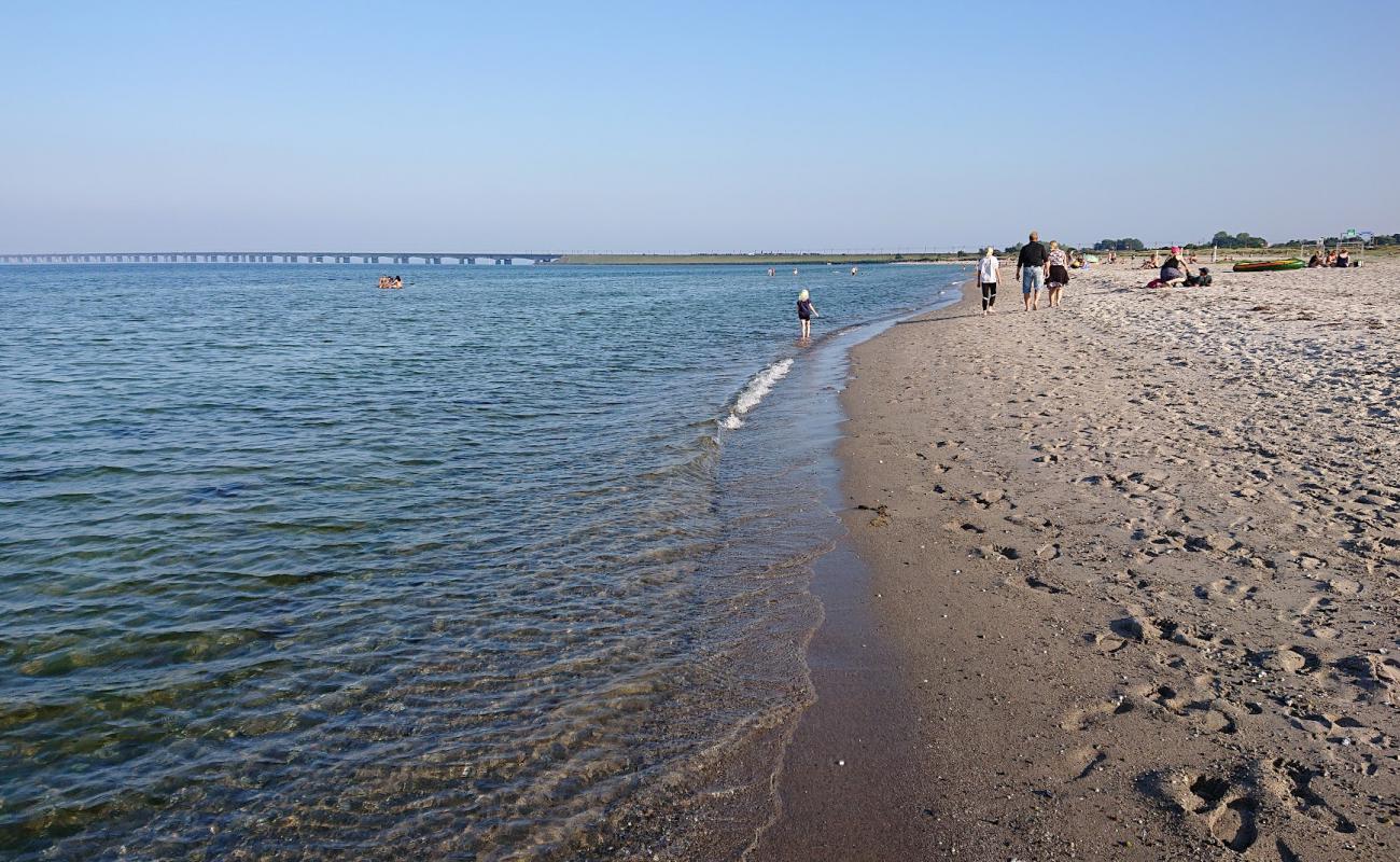 Photo de Nyborg Beach avec sable lumineux de surface