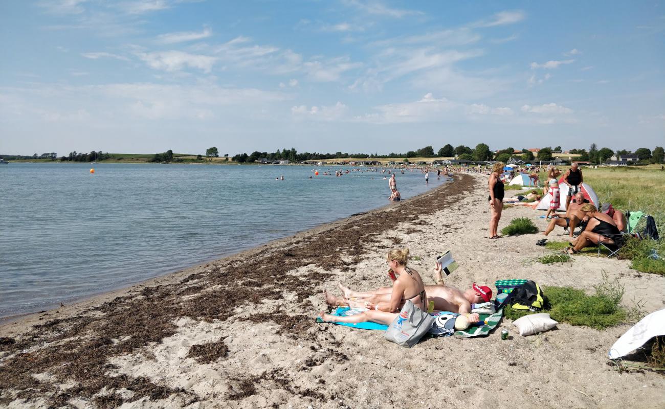 Photo de Fons Beach avec sable lumineux de surface