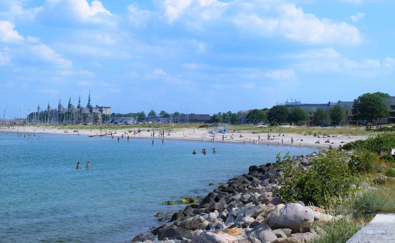 Photo de Gummi Beach avec sable lumineux de surface