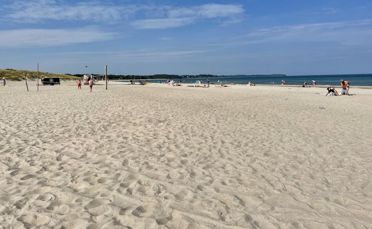 Photo de Hornbak Beach avec sable lumineux de surface