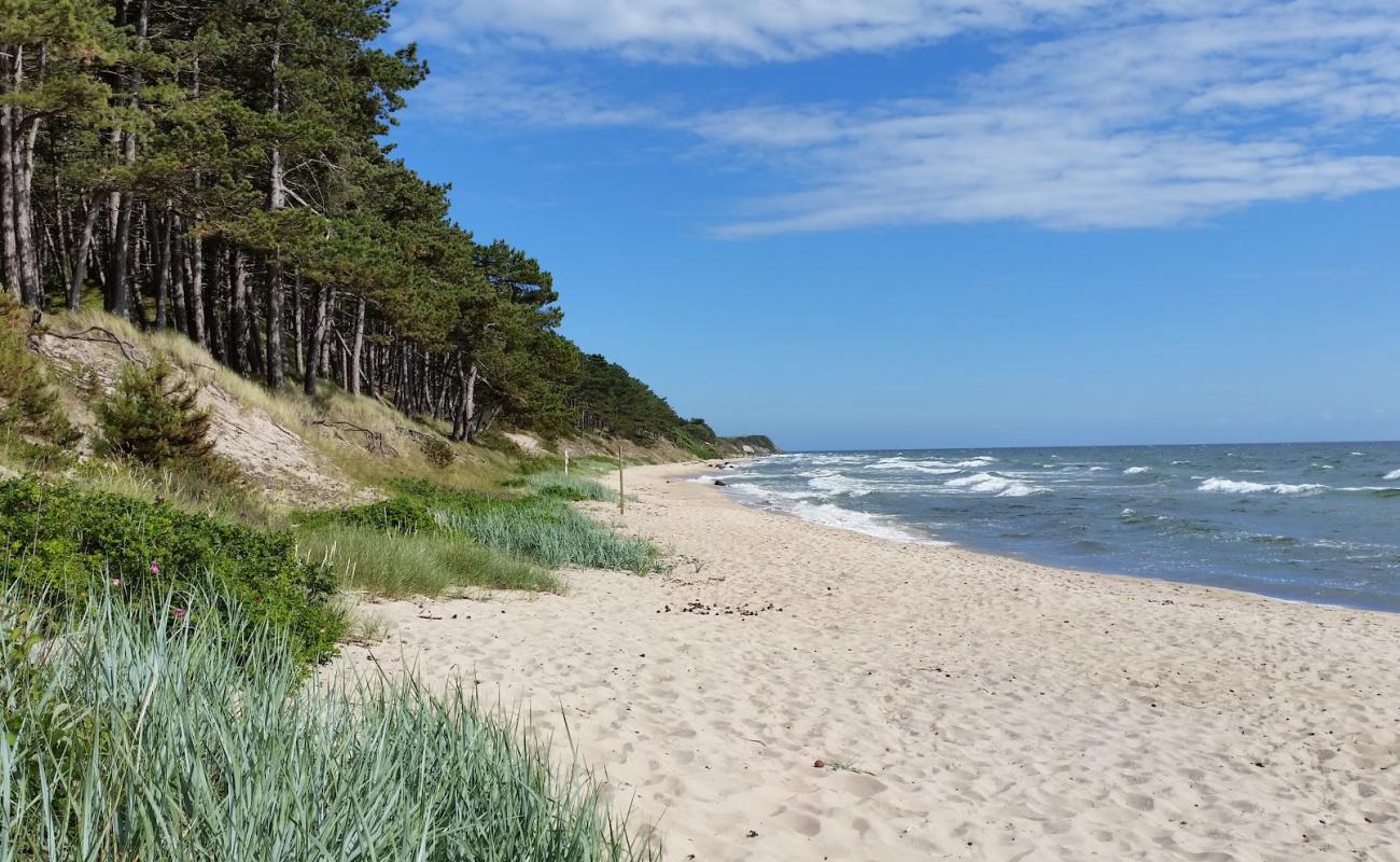 Photo de Stampen Bornholm Beach avec sable lumineux de surface