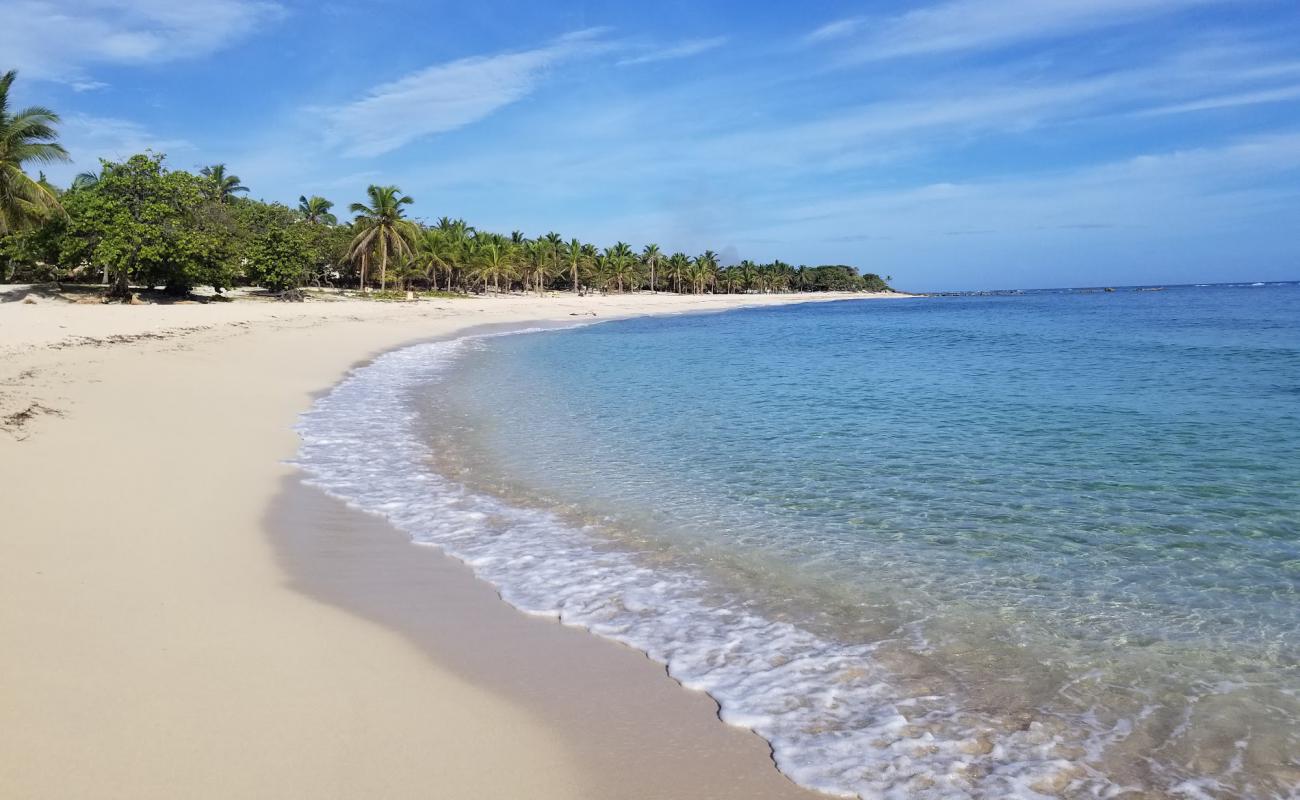 Photo de Playa Grande Luperon avec sable fin et lumineux de surface