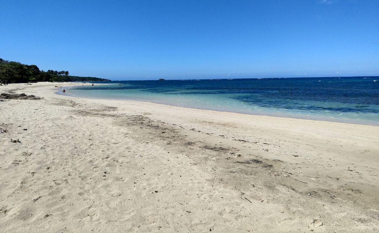 Photo de Playa Teco Maimon avec sable lumineux de surface