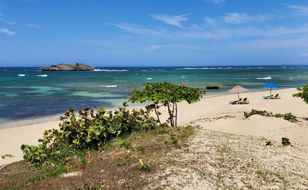 Photo de Cosita rica beach avec sable lumineux de surface