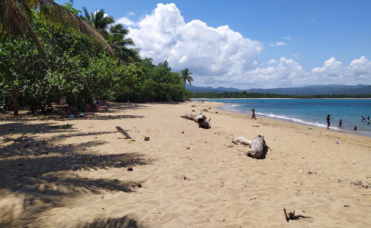 Photo de Playa Bergantin avec sable lumineux de surface