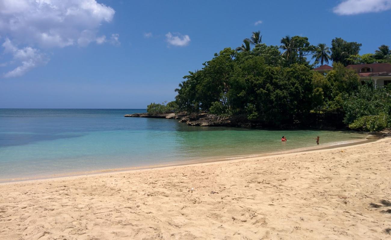 Photo de Playa de Los Guardias avec sable beige fin de surface