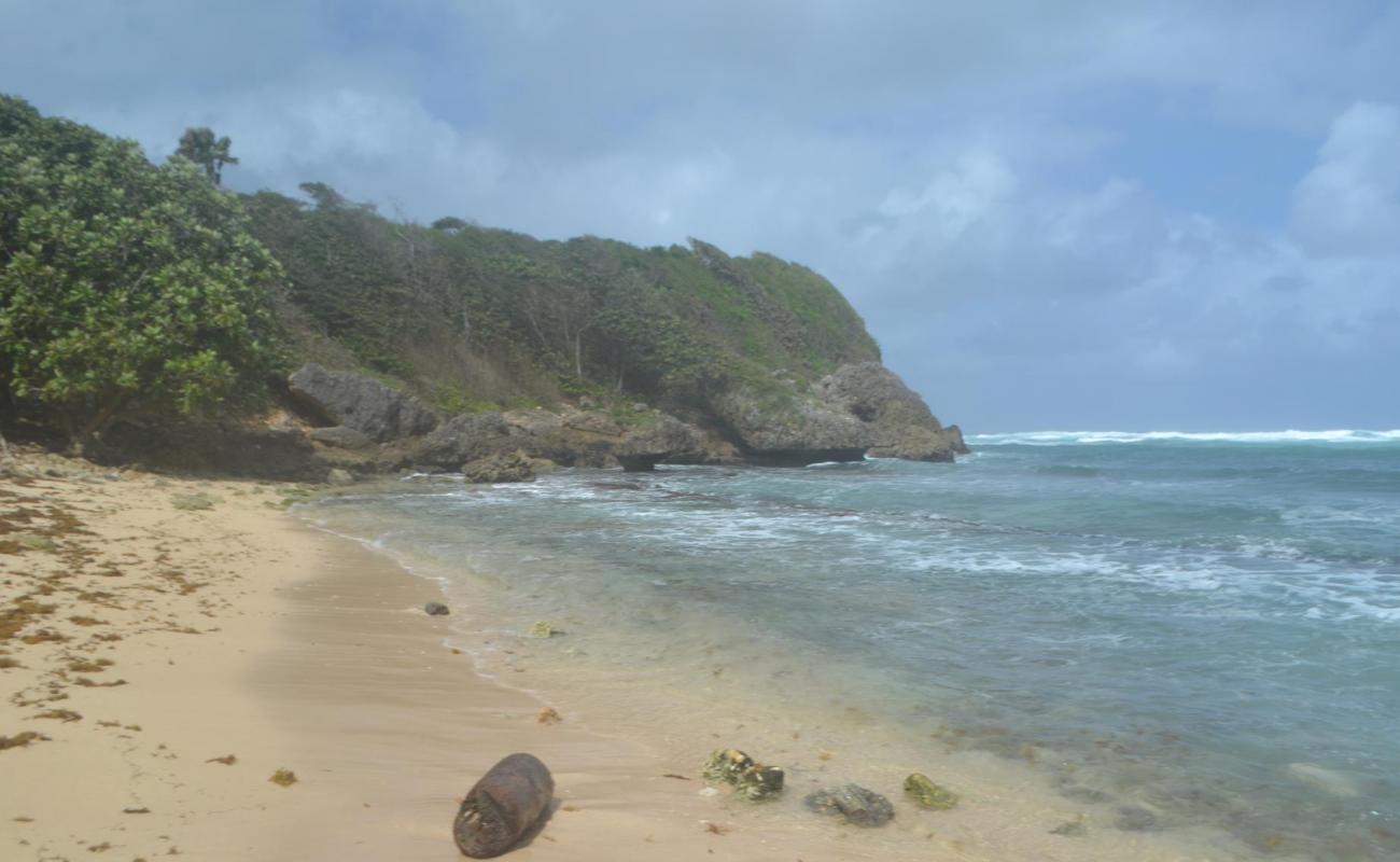 Photo de Playa Patroyan avec sable beige de surface